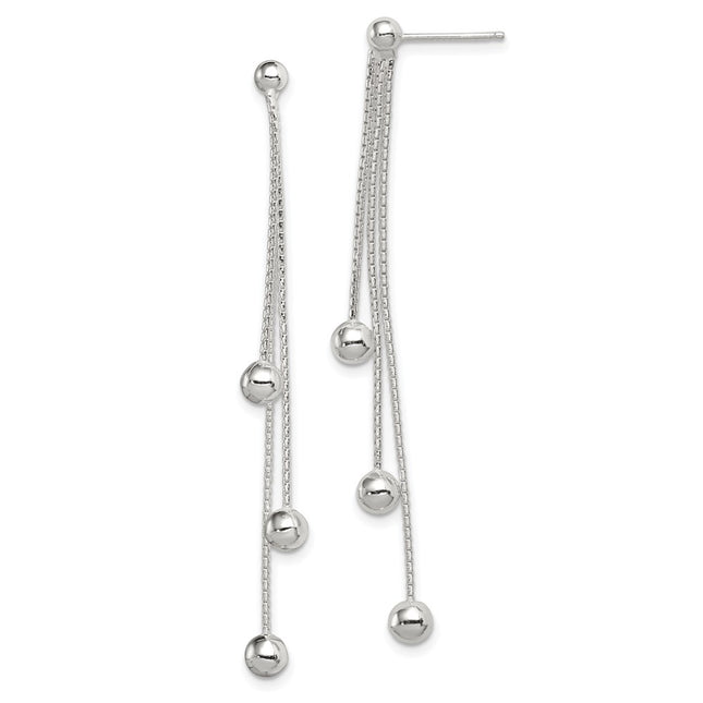 Sterling Silver Earrings Style QE8856 - Classique Jewelry Inc.