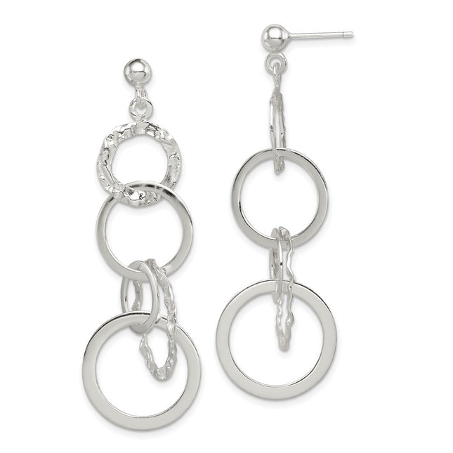 Sterling Silver Earrings Style QE8871 - Classique Jewelry Inc.