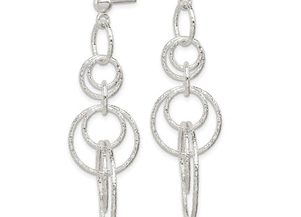 Sterling Silver Earrings Style QE8887 - Classique Jewelry Inc.