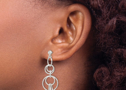 Sterling Silver Earrings Style QE8887 - Classique Jewelry Inc.