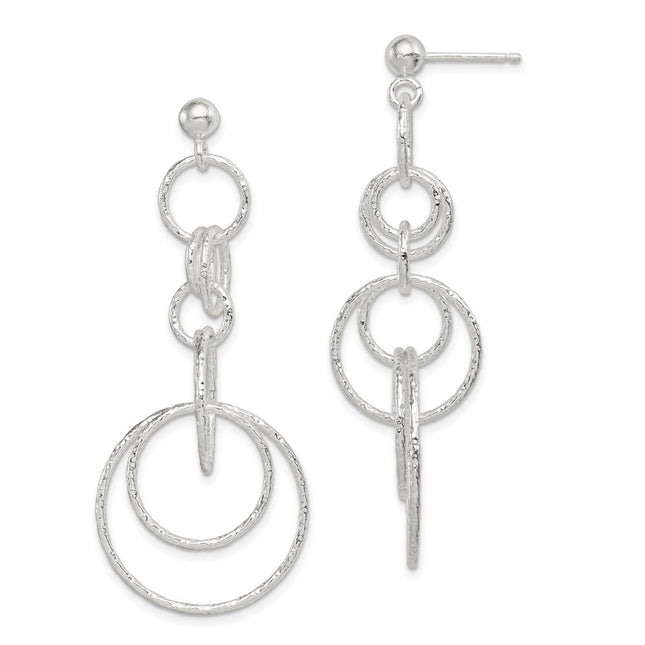 Sterling Silver Earrings Style QE8887 - Classique Jewelry Inc.
