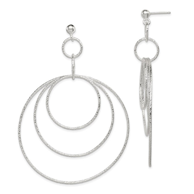 Sterling Silver Earrings Style QE8888 - Classique Jewelry Inc.