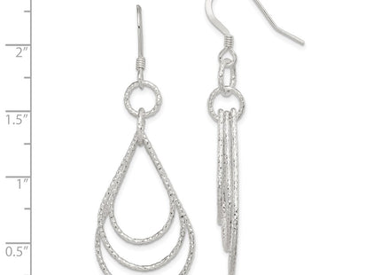 Sterling Silver Earrings Style QE8890 - Classique Jewelry Inc.