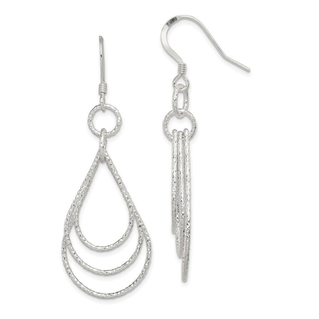Sterling Silver Earrings Style QE8890 - Classique Jewelry Inc.