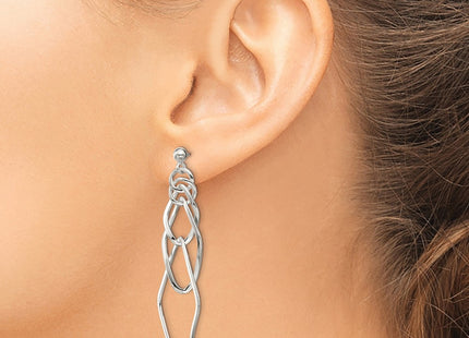 Sterling Silver Earrings Style QE8897 - Classique Jewelry Inc.