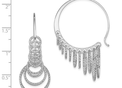 Sterling Silver Earrings Style QE8899 - Classique Jewelry Inc.