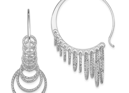 Sterling Silver Earrings Style QE8899 - Classique Jewelry Inc.