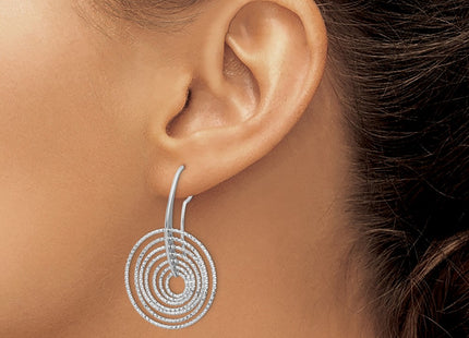 Sterling Silver Earrings Style QE8900 - Classique Jewelry Inc.
