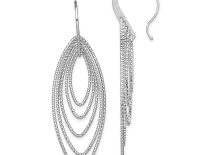 Sterling Silver Earrings Style QE8909 - Classique Jewelry Inc.