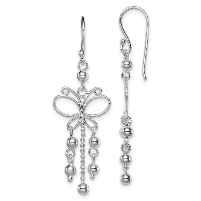 Sterling Silver Earrings Style QE8912 - Classique Jewelry Inc.