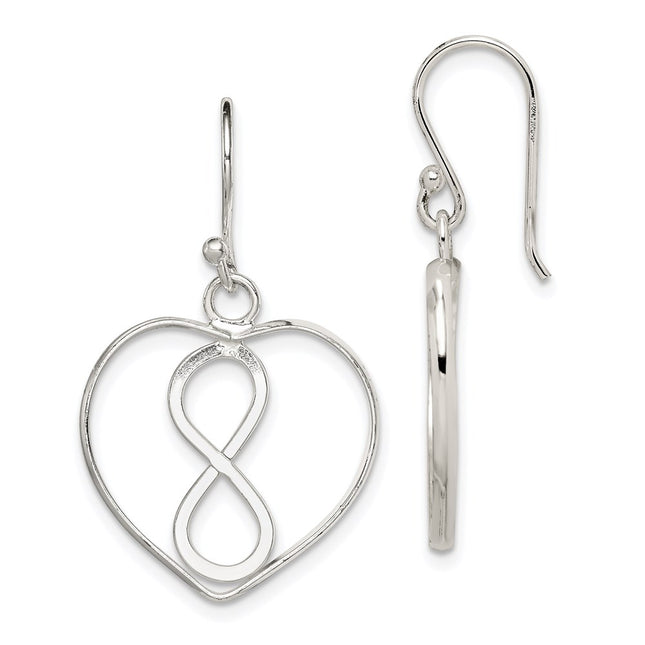 Sterling Silver Earrings Style QE8915 - Classique Jewelry Inc.