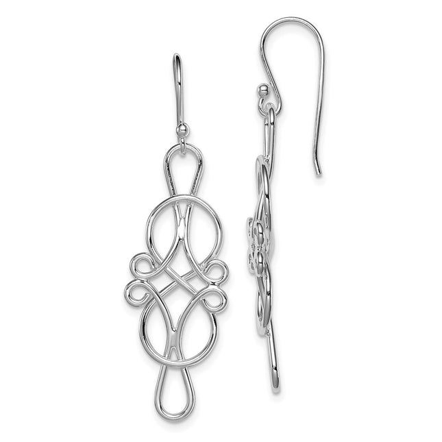 Sterling Silver Earrings Style QE8917 - Classique Jewelry Inc.