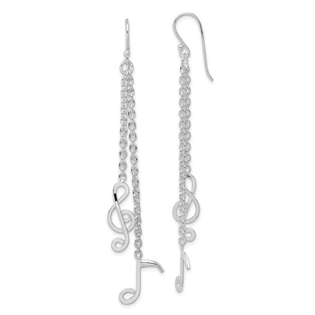 Sterling Silver Earrings Style QE8920 - Classique Jewelry Inc.