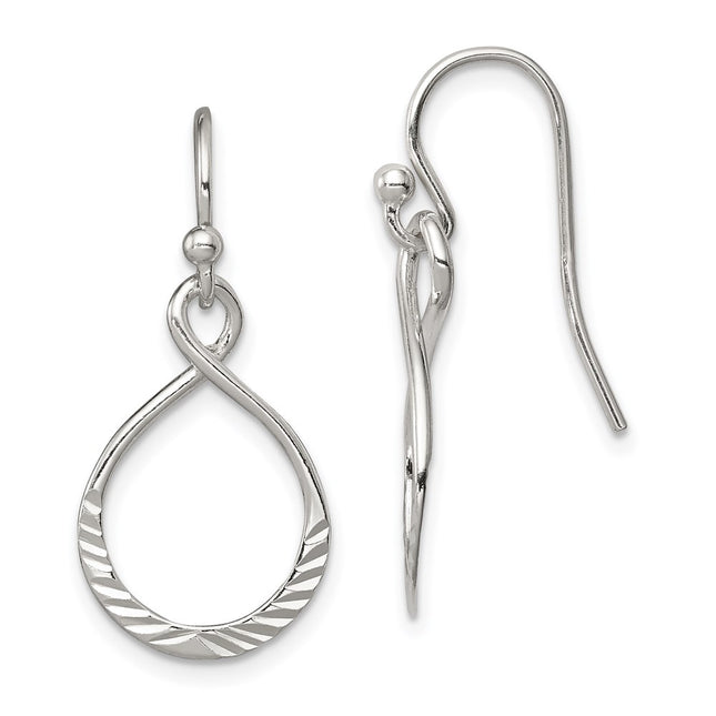 Sterling Silver Earrings Style QE8948 - Classique Jewelry Inc.