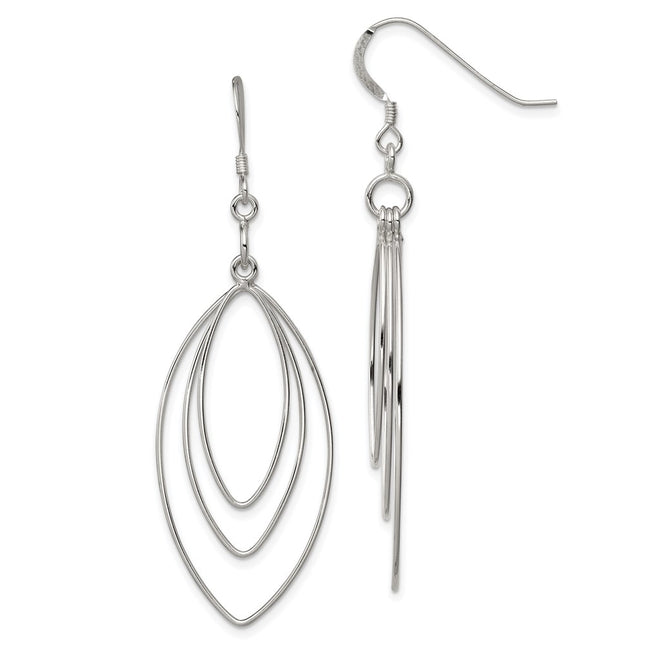 Sterling Silver Earrings Style QE8950 - Classique Jewelry Inc.