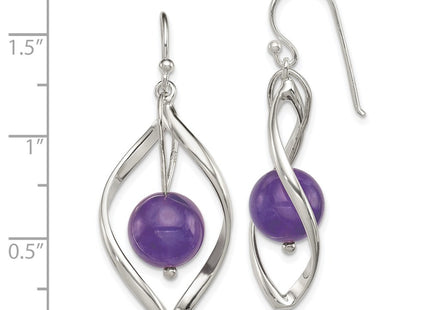 Sterling Silver Earrings Style QE8959 - Classique Jewelry Inc.