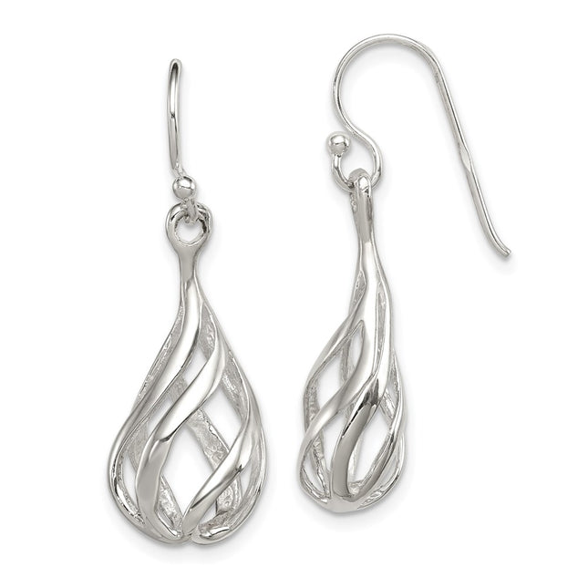 Sterling Silver Earrings Style QE8962 - Classique Jewelry Inc.