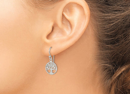 Sterling silver earrings, another view