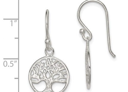 Sterling silver earrings, further view