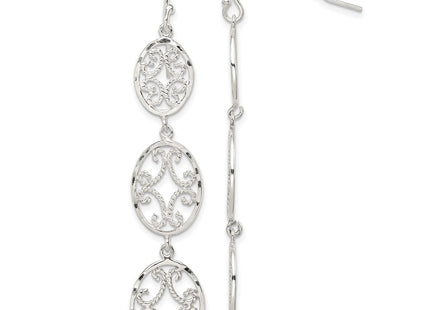 Sterling Silver Earrings Style QE9002 - Classique Jewelry Inc.