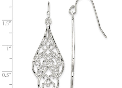 Sterling Silver Earrings Style QE9004 - Classique Jewelry Inc.