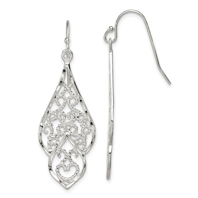 Sterling Silver Earrings Style QE9004 - Classique Jewelry Inc.