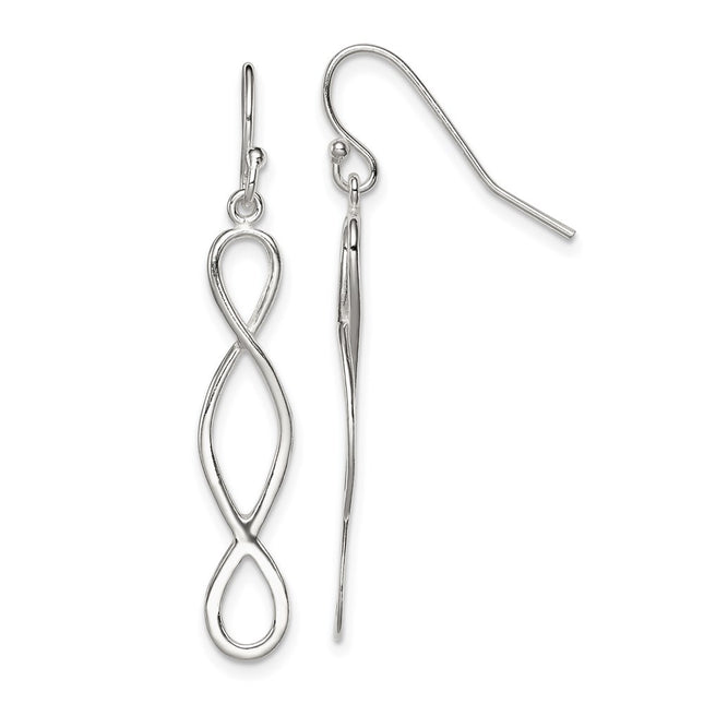 Sterling Silver Earrings Style QE9032 - Classique Jewelry Inc.