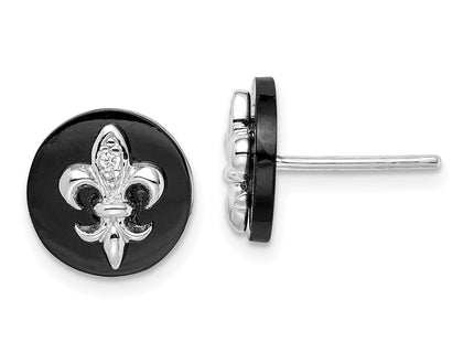 Sterling Silver Earrings Style QE9089 - Classique Jewelry Inc.