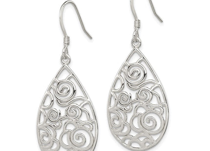 Sterling Silver Earrings Style QE9097 - Classique Jewelry Inc.