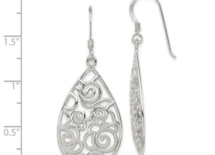 Sterling Silver Earrings Style QE9097 - Classique Jewelry Inc.