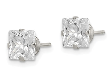 Sterling Silver Earrings Style QE9104 - Classique Jewelry Inc.