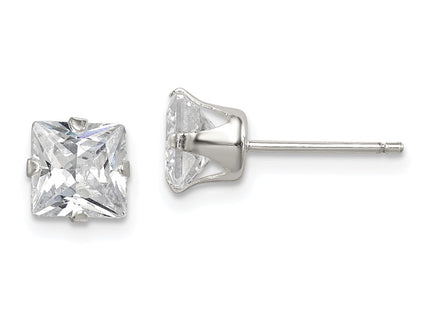 Sterling Silver Earrings Style QE9104 - Classique Jewelry Inc.