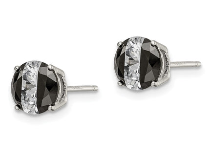 Sterling Silver Earrings Style QE9109 - Classique Jewelry Inc.