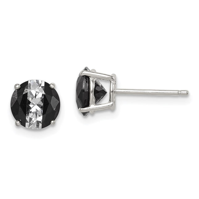 Sterling Silver Earrings Style QE9109 - Classique Jewelry Inc.