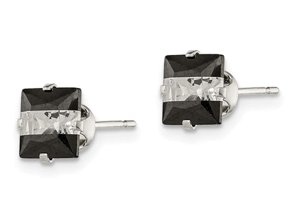 Sterling Silver Earrings Style QE9113 - Classique Jewelry Inc.