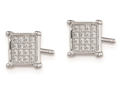 Sterling Silver Earrings Style QE9116 - Classique Jewelry Inc.