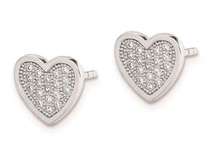 Sterling Silver Earrings Style QE9130 - Classique Jewelry Inc.