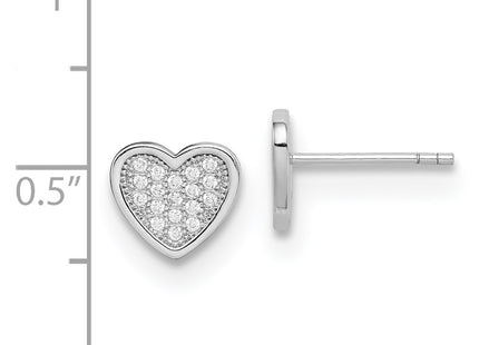 Sterling Silver Earrings Style QE9130 - Classique Jewelry Inc.