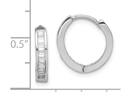 Sterling Silver Earrings Style QE9200 - Classique Jewelry Inc.