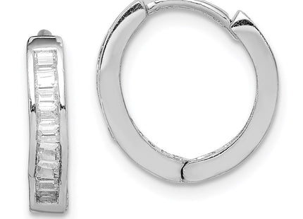 Sterling Silver Earrings Style QE9200 - Classique Jewelry Inc.