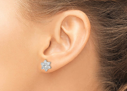 Sterling Silver Earrings Style QE9215 - Classique Jewelry Inc.