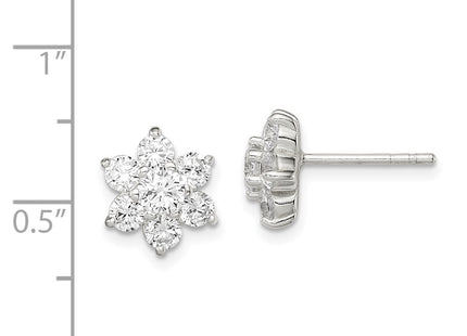 Sterling Silver Earrings Style QE9215 - Classique Jewelry Inc.