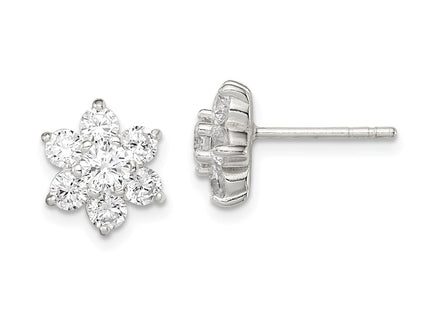 Sterling Silver Earrings Style QE9215 - Classique Jewelry Inc.