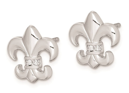 Sterling Silver Earrings Style QE9225 - Classique Jewelry Inc.