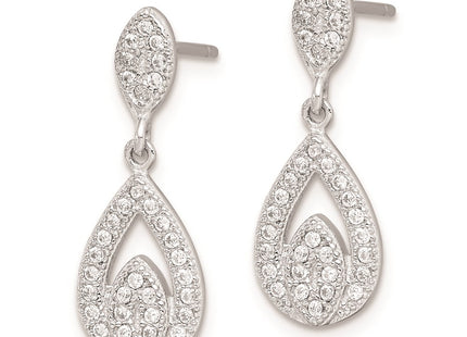 Sterling Silver Earrings Style QE9284 - Classique Jewelry Inc.