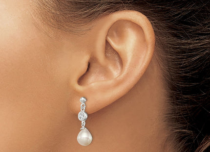 Sterling Silver Earrings Style QE9323 - Classique Jewelry Inc.