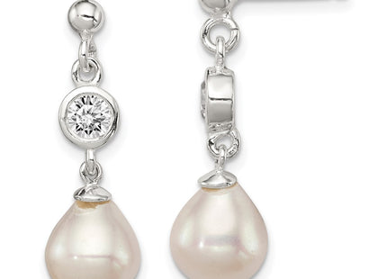 Sterling Silver Earrings Style QE9323 - Classique Jewelry Inc.