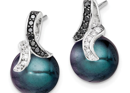 Sterling Silver Earrings Style QE9354 - Classique Jewelry Inc.