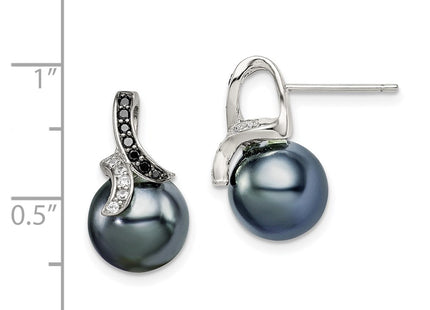 Sterling Silver Earrings Style QE9354 - Classique Jewelry Inc.