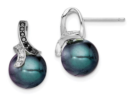 Sterling Silver Earrings Style QE9354 - Classique Jewelry Inc.